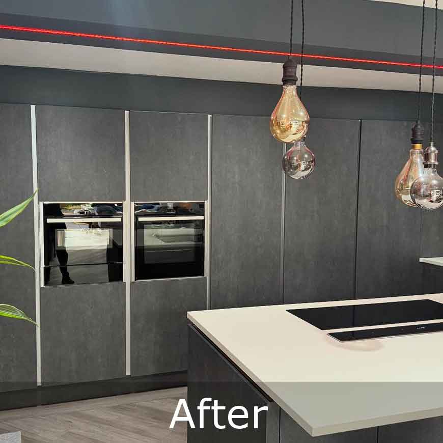 Kitchen Door Wrapping